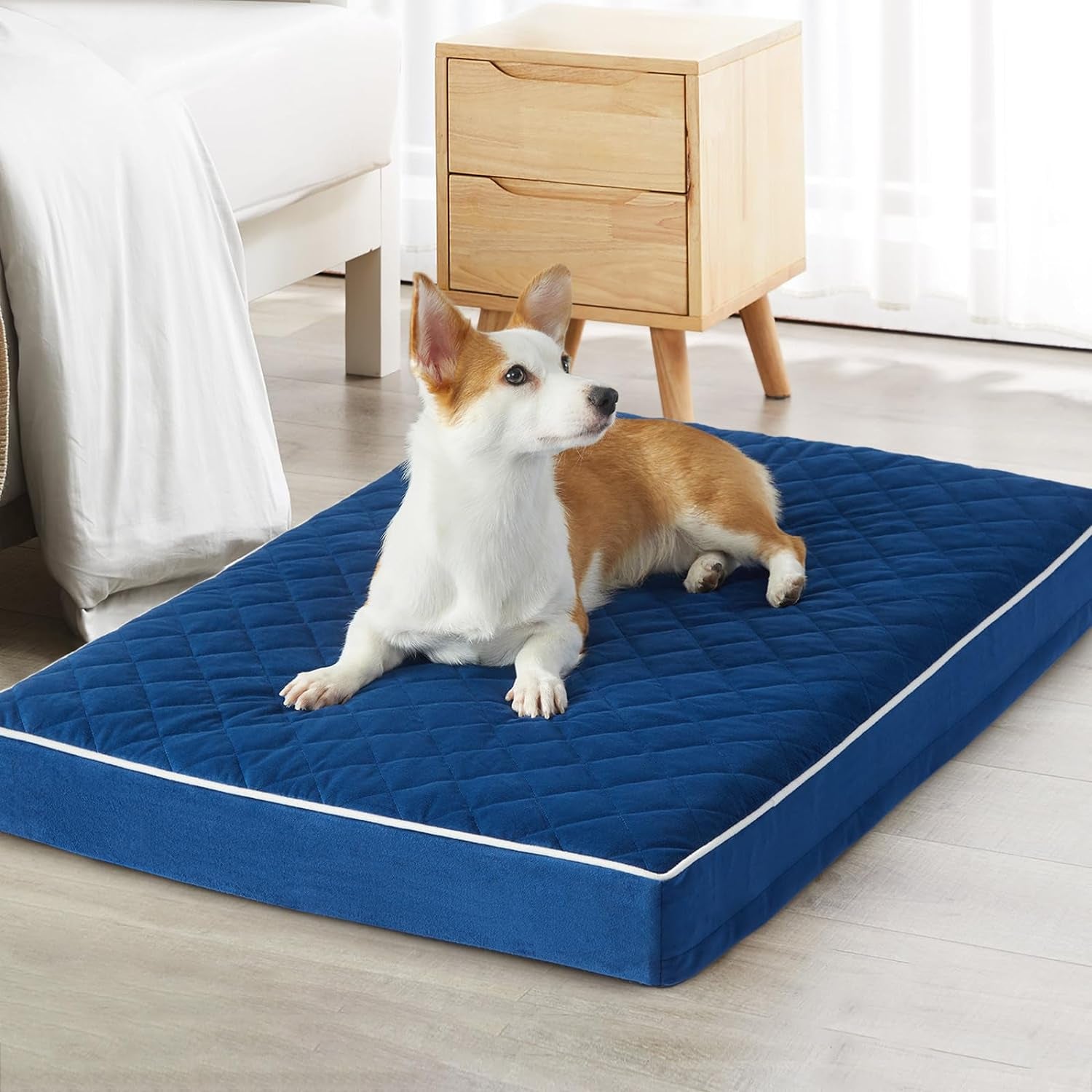 wnpethome-orthopedic-waterproof-extra-large-senior-dogs-bed-for-comfy-sleeping-with-removable-washable-cover-multi-needle-quilting-xl-crate-bed-for-large-sized-dog-relax-light-grey