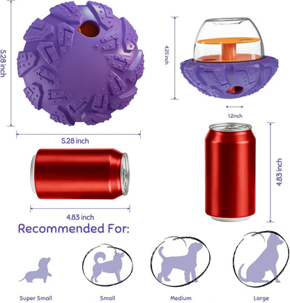 Boyoyo Interactive Dog Puzzle Toy for Smart, Dog Enrichment Toys to Keep Them Busy, Cognitive Dogs Toy to Stimulate Their Brain, Dog'S Treat Dispensing Toys with Slow Feeder, Easy to Clean4