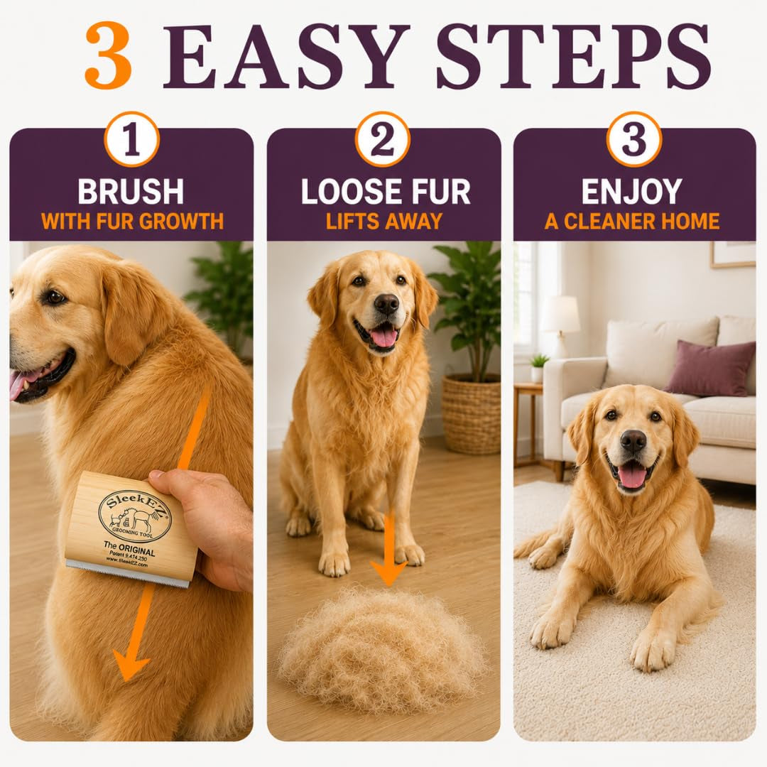 sleekez-dog-brush-for-shedding-patented-deshedding-dog-brush-pet-hair-remover-for-short-medium-long-coats-made-in-usa-5-inch