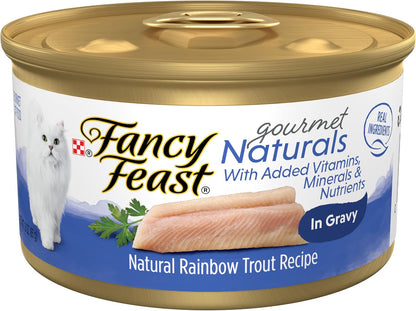 Purina Fancy Feast Gravy Lovers, Poultry & Beef Wet Cat Food, 3Oz, 24-Pack24