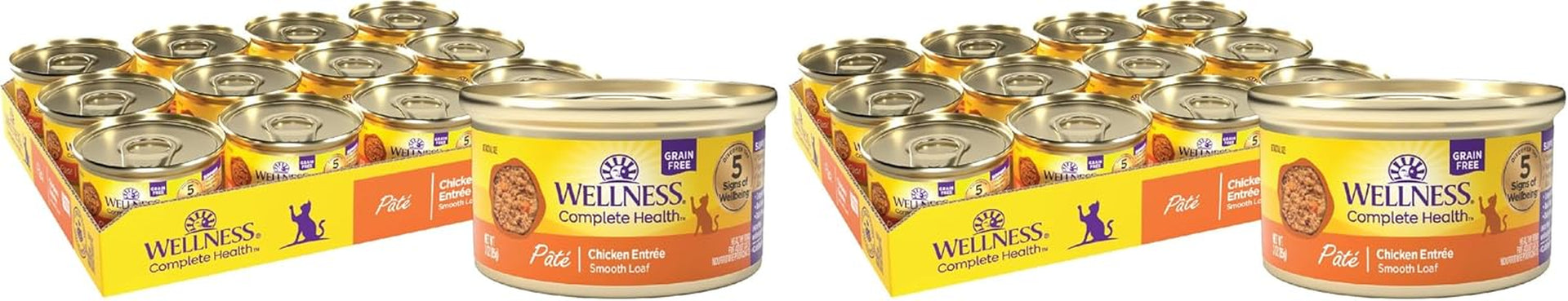 wellness-complete-health-pate-adult-canned-wet-cat-food-natural-protein-rich-grain-free-chicken-entree-recipe-3-oz-pack-of-24-cans