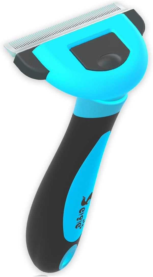 Cat Brush & Cat Comb for Shedding, 2.5Inch Blue - Hair Brush for Long Hair and Short Hair, Pet Grooming Tool for Small to Medium Dogs and Cats, Detangle, Eco Friendly, Weekly Grooming1