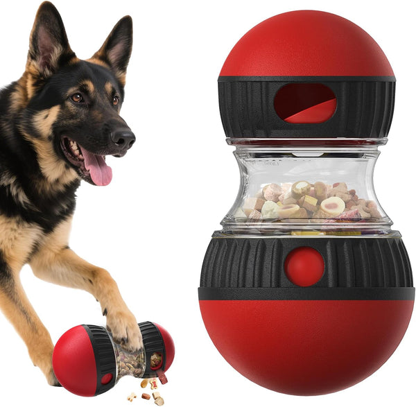 BSISUERM Dog Puzzle Toy Adjustable Treat Dispensing Ball Food Dispenser Tough Slow Feeder Puppy Enrichment Training Toy Pet Interactive Chase Toys for Small Medium Large Dogs to Keep Them Busy, Green8