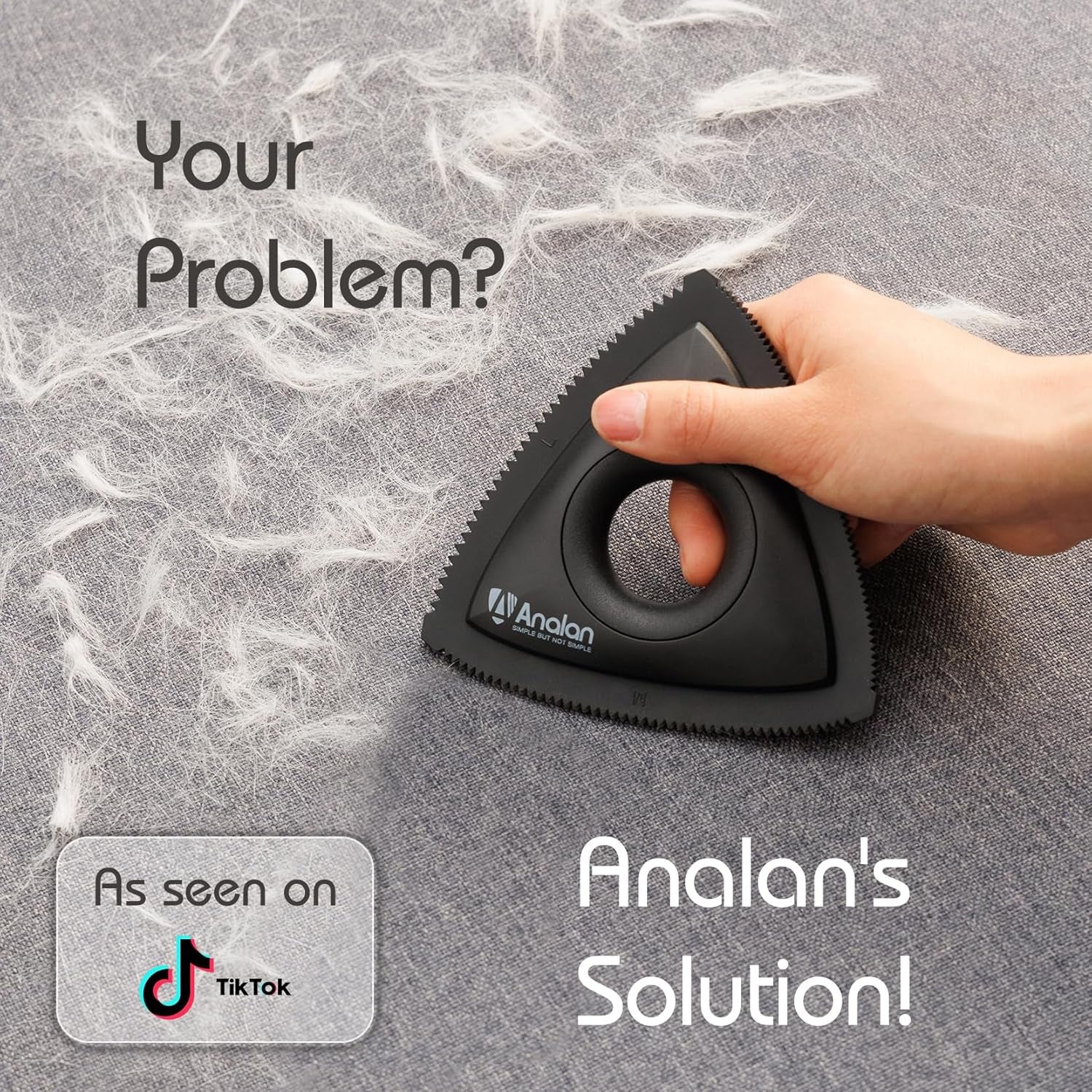 analan-mini-pet-hair-remover-for-car-detailing-dog-hair-tool-brushblack-deep-cleaning-reusable-rubber-gentle-on-fabrics-triangle-design-for-car-interiors-couch-rugs-carpet-mats-furniture