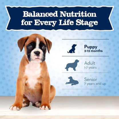 Blue Buffalo Baby Blue Natural Dry Food for Puppies, Healthy Growth Formula with DHA, Savory Chicken Recipe, 4-Lb Bag9