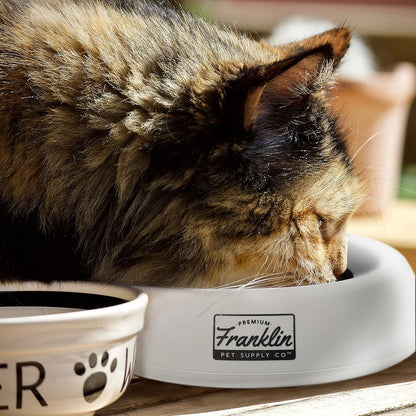 Franklin Pet Supply Co. Spill Proof Pet Bowl - No Splash Travel Water + Food Dish for Dogs + Cats - Portable - 16 Oz. - BPA Free8
