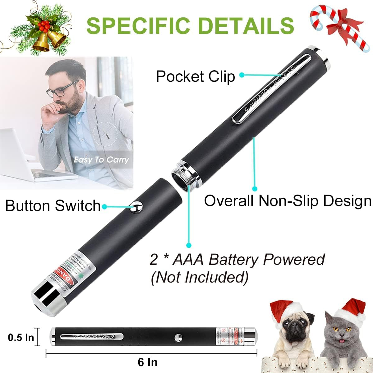 ximibi-red-purple-green-3-laser-demonstrators-for-teaching-and-meetings-convenient-laser-demonstrator
