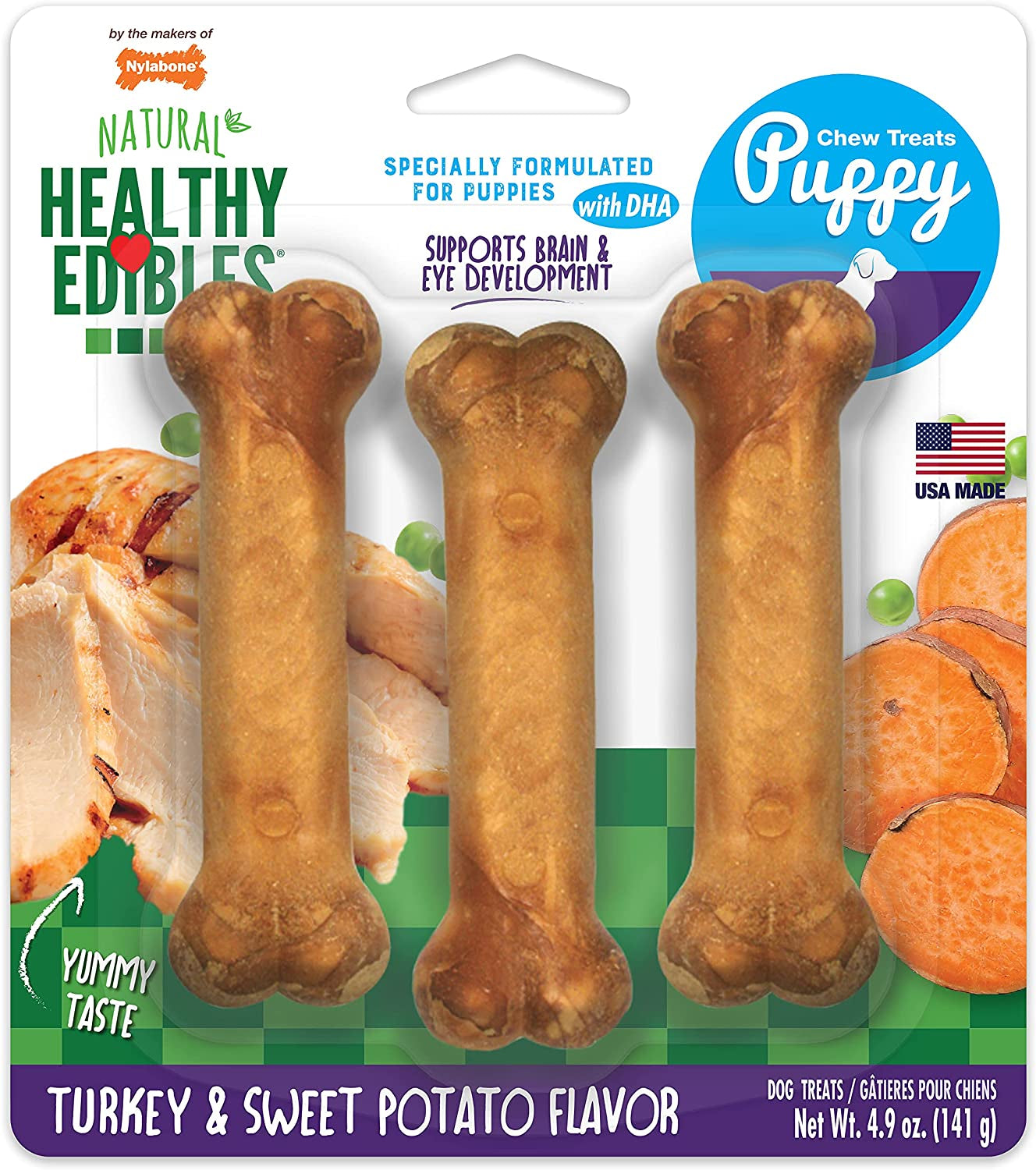 nylabone-healthy-edibles-puppy-dog-treats-lamb-apple-flavor-12-count-natural-puppy-treats-usa-made-highly-digestible-vet-recommended-small-dog-treats-for-puppies-up-to-25-lbs