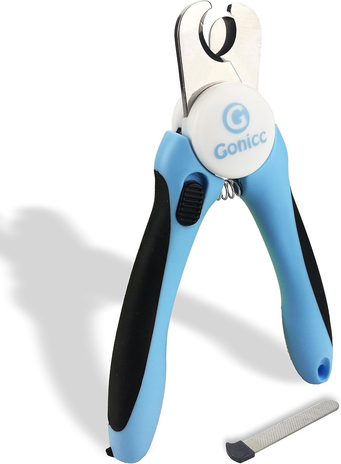 gonicc-professional-dog-cat-pets-nail-clippers-trimmers-with-safety-guard-to-avoid-overcutting-free-nail-file-razor-sharp-blade-professional-grooming-tool-for-pets