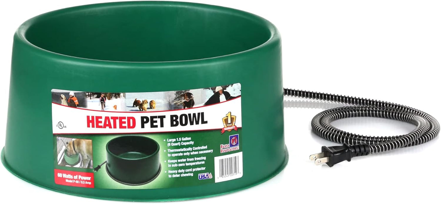farm-innovators-heated-pet-water-bowl-60w-heated-water-dish-1-5-gallon-plastic-watering-station-with-anti-chew-cord-protector-for-dogs-cats