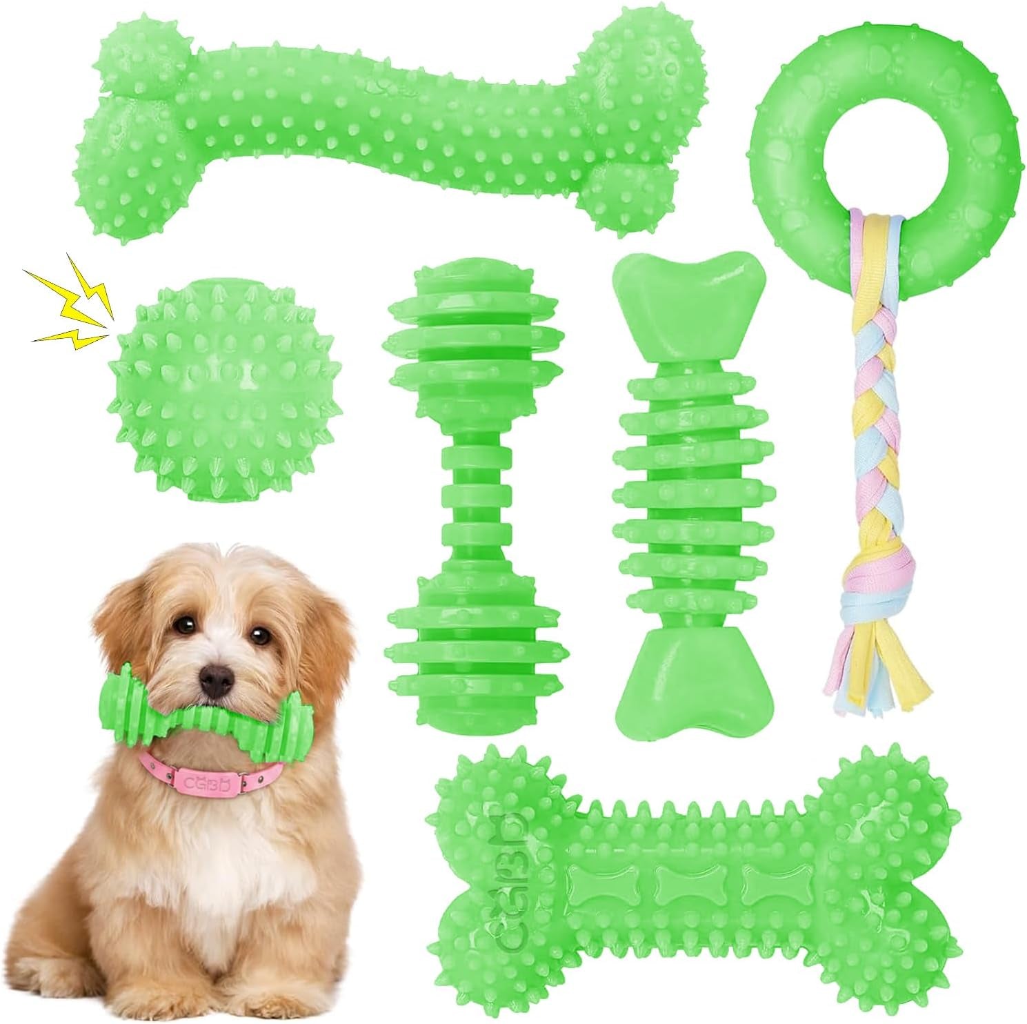 puppy-toys-6-pack-dog-chew-toys-for-puppy-cute-pink-small-dog-toys-puppy-teething-toys-for-puppies-soft-durable-interactive-chew-toy-for-small-dogs