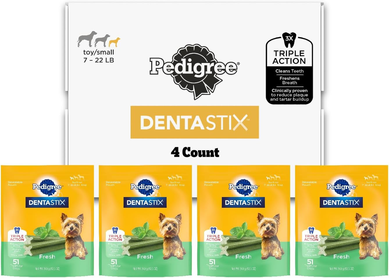 pedigree-dentastix-small-toy-breed-dog-dental-treats-fresh-102-count-triple-action-dental-care-reduces-tartar-cleans-teeth-freshens-breath-for-dogs-7-22-lbs-no-added-sugar-fillers