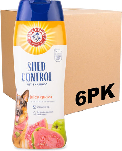 Arm & Hammer for Pets Shed Control Shampoo, 20Oz Juicy Guava Scent | Professional Quality Dog Shed-Less Shampoo, De-Shedding Dog Shampoo, Free of Sodium Lauryl Sulfate & Parabens8