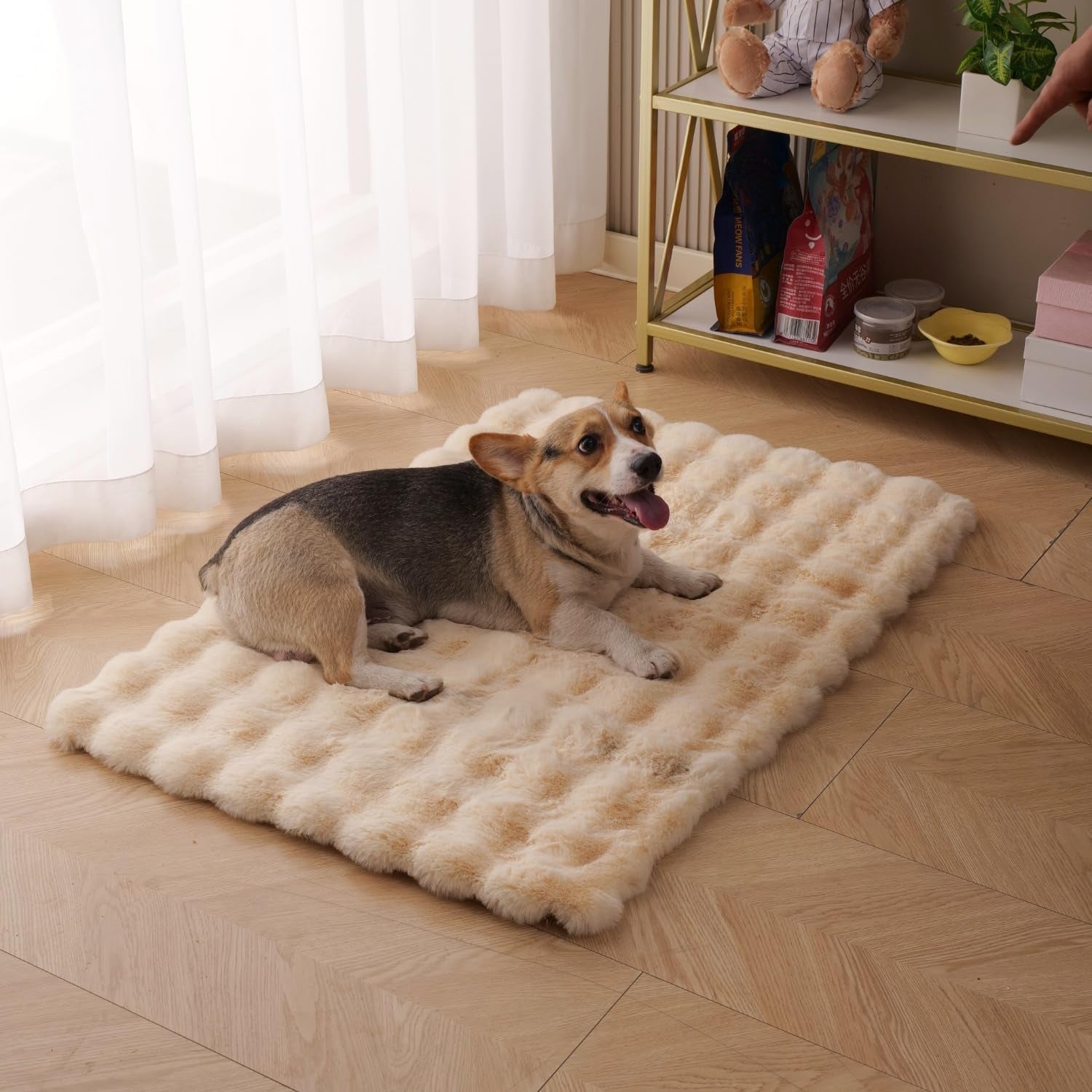 shengocase-2-pack-10x14-rectangular-faux-rabbit-fur-cat-dog-bed-cushion-pad-mat-cat-tree-tower-replacement-cushion-pad-for-window-perch-carrier-house-cage-crate-kennel-furniture