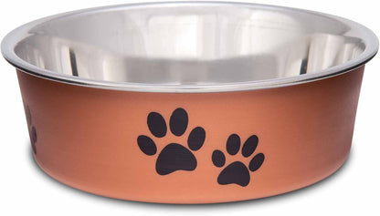 Loving Pets Bella Dog Bowls- Stainless Steel Dog & Cat Bowls - Spill Proof Dog Food Bowl, Cat Bowl, Puppy Essentials & Pet Supplies Great for Home & Travel (Medium 20-35 Lbs, Blueberry)23