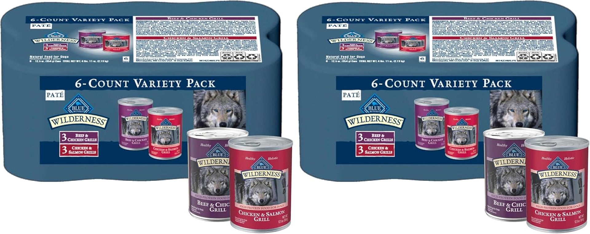 blue-buffalo-wilderness-adult-wet-dog-food-variety-pack-beef-chicken-grill-32g-protein-and-chicken-salmon-grill-35g-protein-grain-free-high-protein-natural-12-5-oz-each-6-cans