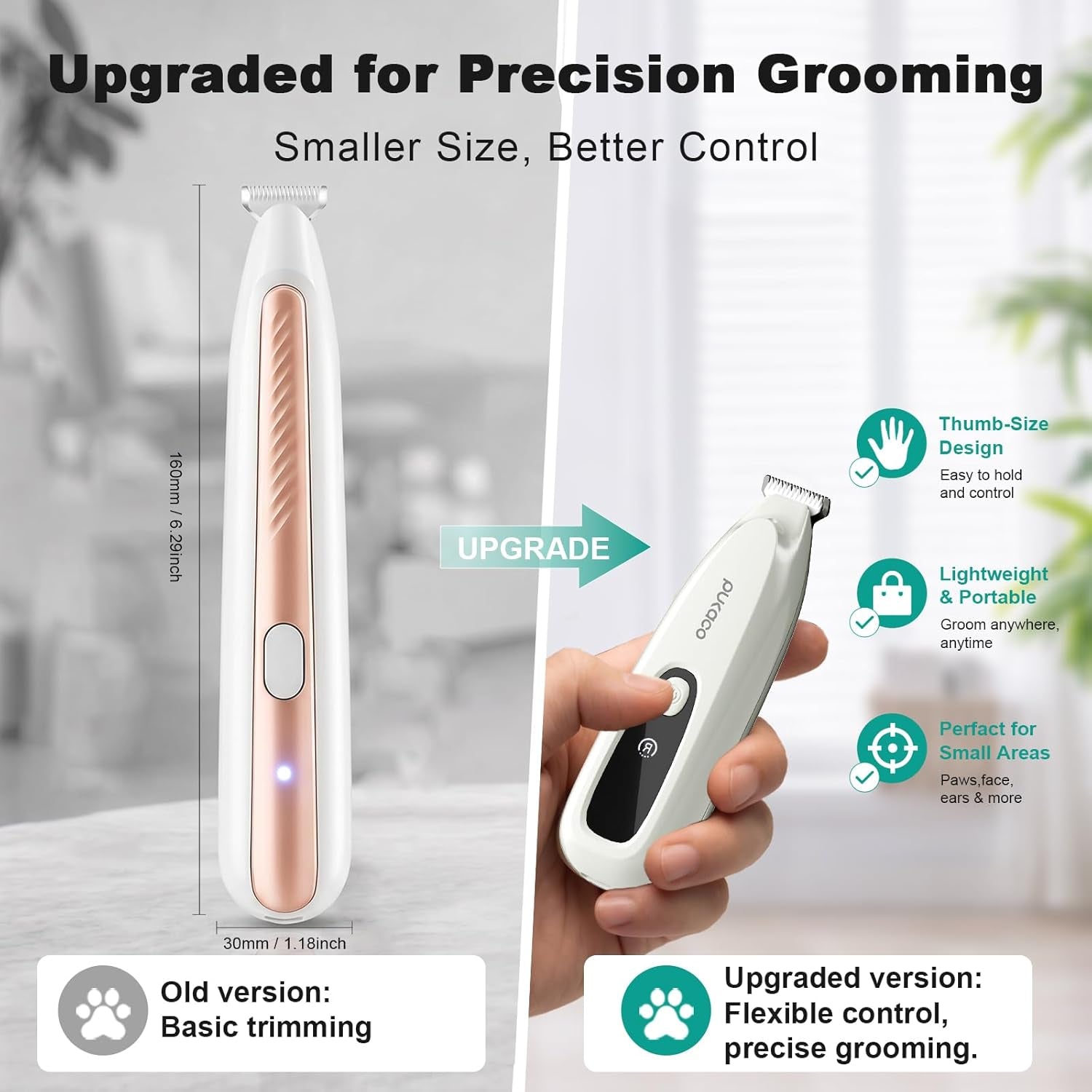 upgraded-mini-dog-paw-trimmer-with-led-light-low-noise-small-pet-hair-trimmer-18mm-wide-curved-blade-35db-cordless-waterproof-pet-paw-grooming-clippers-for-dogs-cats-paws-ears-face-rump