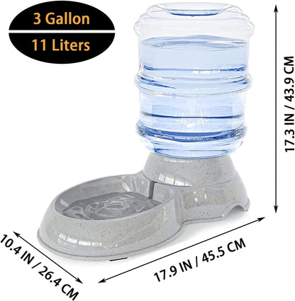 Automatic Dog Water Dispenser, 3 Gallon| 11L Gravity Automatic Pet Water Dispenser Station, Pet Waterer for Dogs and Cats, Large Capacity Water Feeder2