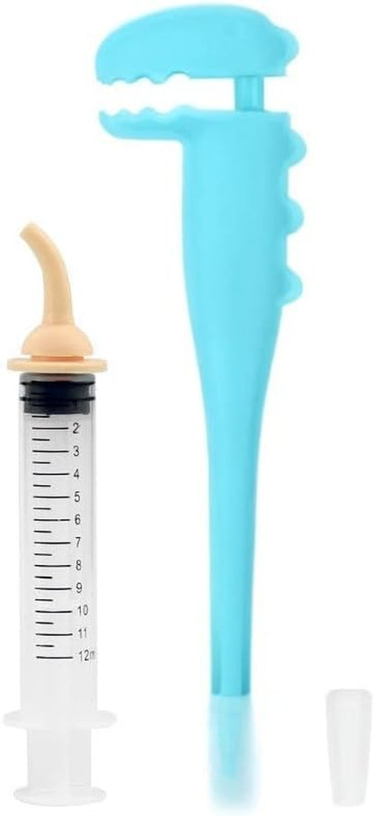 Dinosaur Pet Pill Shooter for Cats and Dogs - Soft Silicone Tip Medicine Dispenser for Pills & Capsules - Reusable Animal Pill Gun | Pet Pill Dispenser, 2 Silicone Tips, for Cats, Puppies and Small Animals, Medicine Pill Pusher10