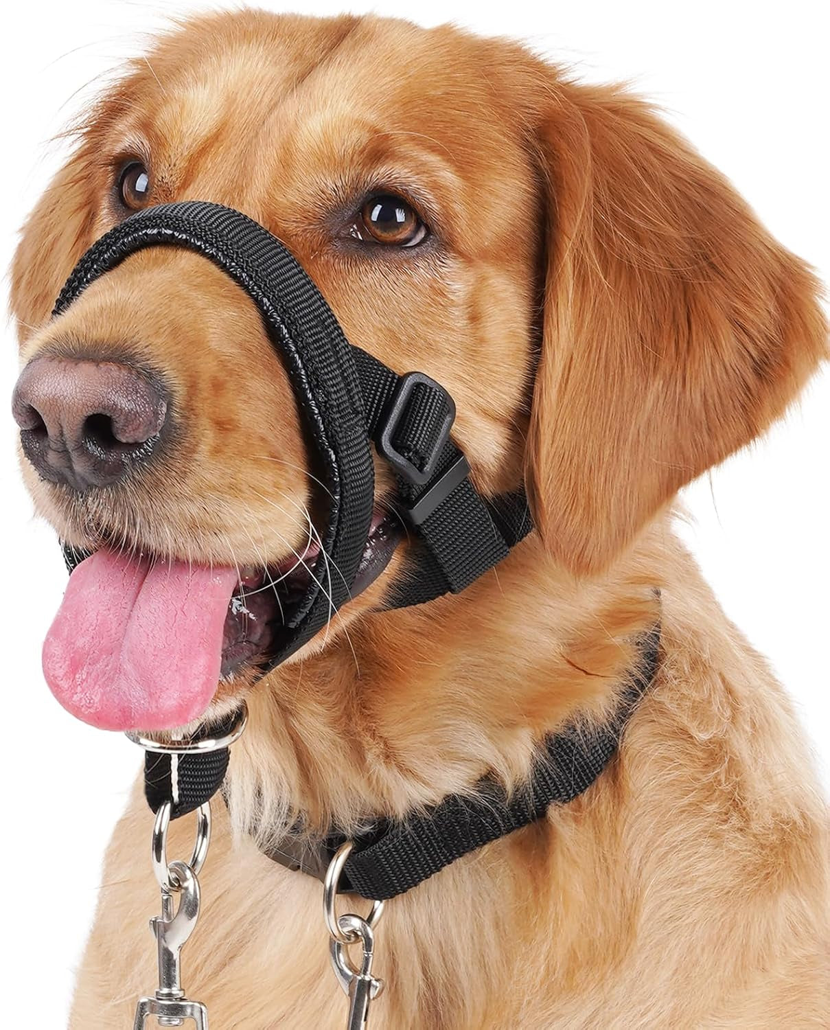 barkless-dog-training-head-collar-stops-pulling-and-improves-leash-walking-anti-pull-head-hatler-with-adjustable-safety-strap-soft-padded-muzzle-leash-for-walking-training-leash-reactive-large-dogs