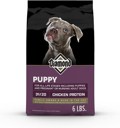 Diamond Puppy High Protein Dry Dog Food, Chicken Protein, 40Lb | Puppy, Adult & Senior Dogs | DHA for Proper Brain & Vision Development | Guaranteed Probiotics for Digestive Support11