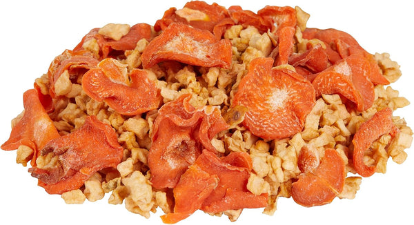 Kaytee Natural Snack with Superfoods for Pet Guinea Pigs, Rabbits, Hamsters, and Other Small Animals, Apple & Carrot, 2.5 Ounces2