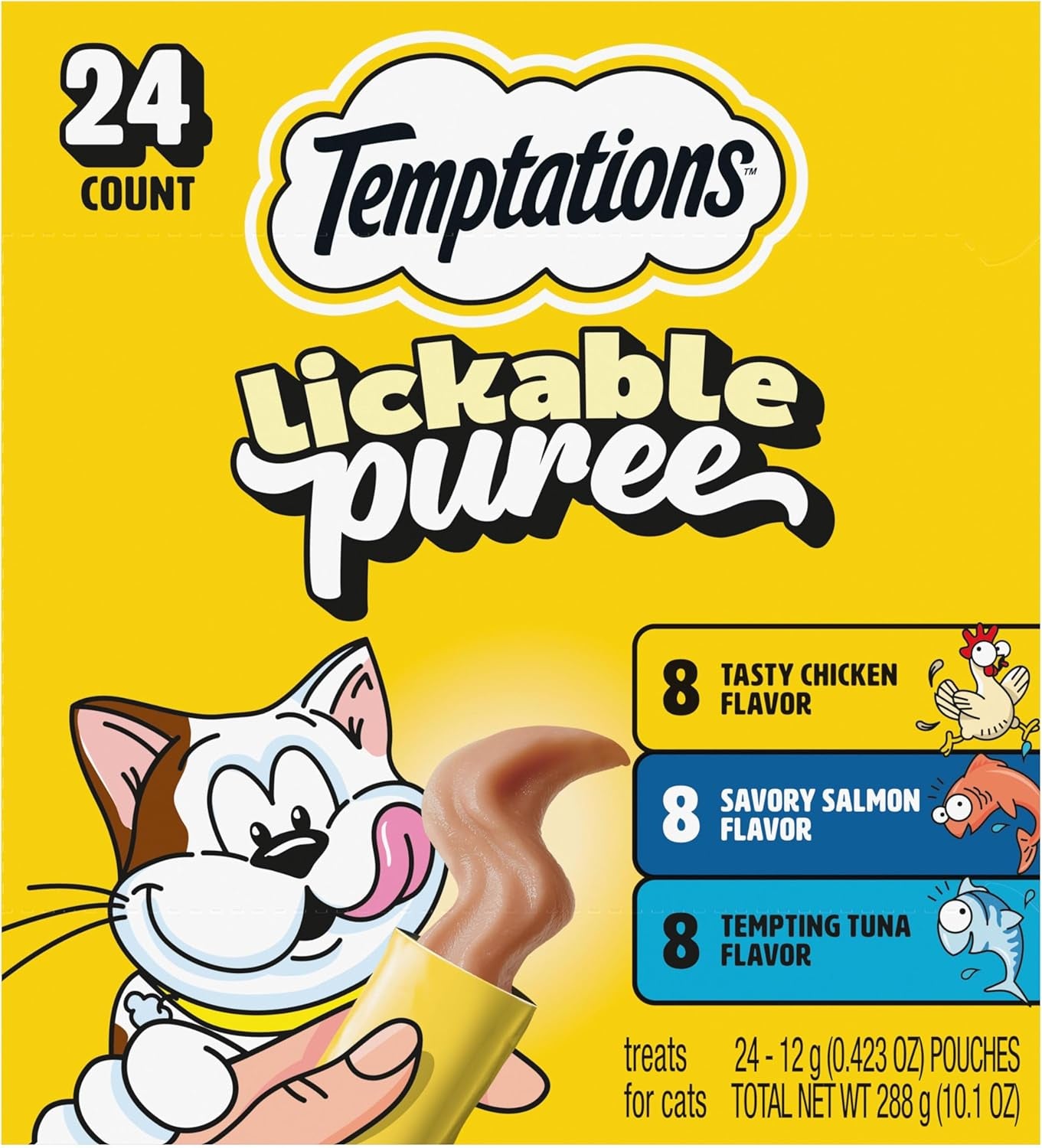 temptations-creamy-puree-squeezable-lickable-cat-treats-wet-cat-treats-with-salmon-0-42-oz-tubes-24-count-packaging-may-vary