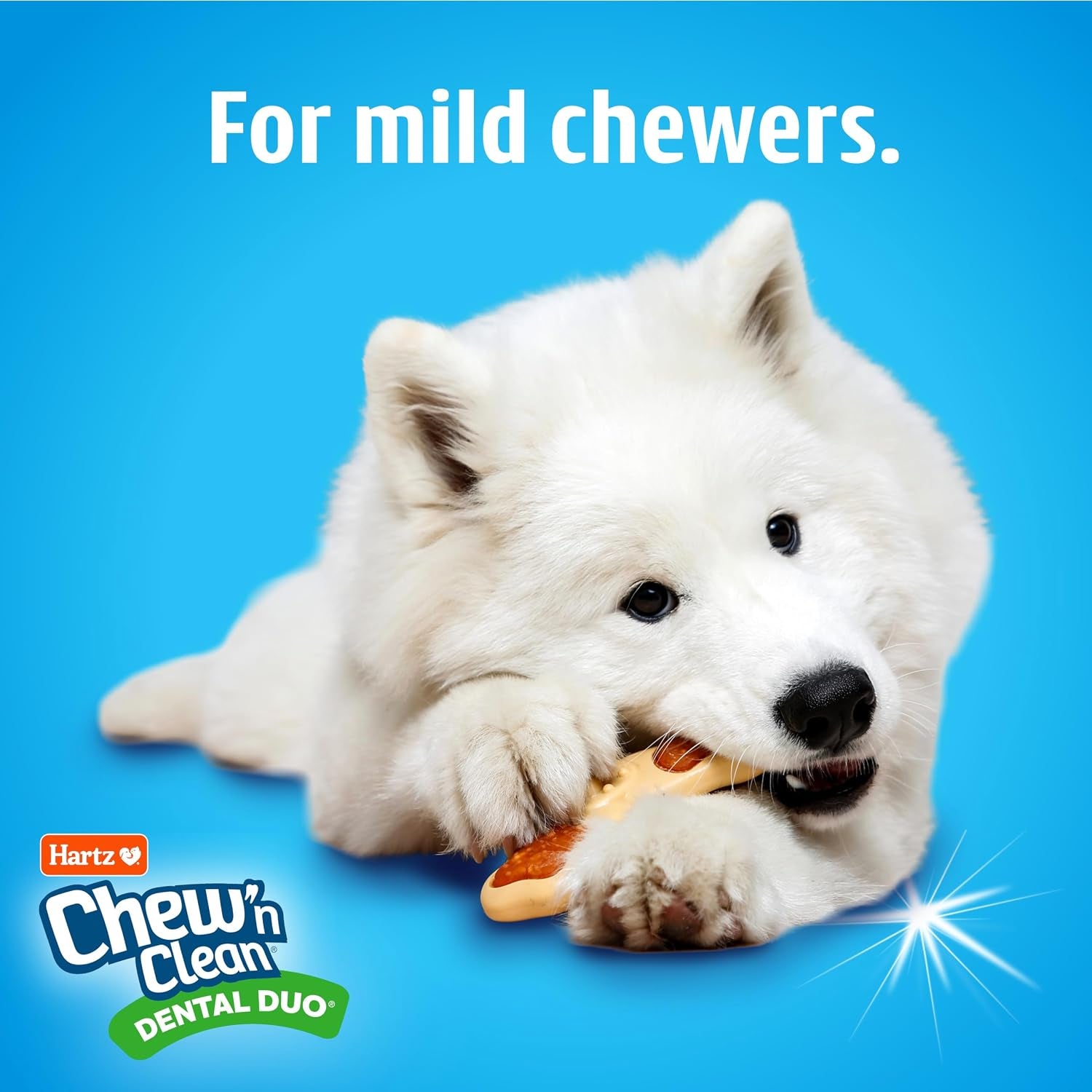 hartz-chew-n-clean-chew-toy-and-treat-in-one-chicken-flavored-tri-point-dog-toy-small