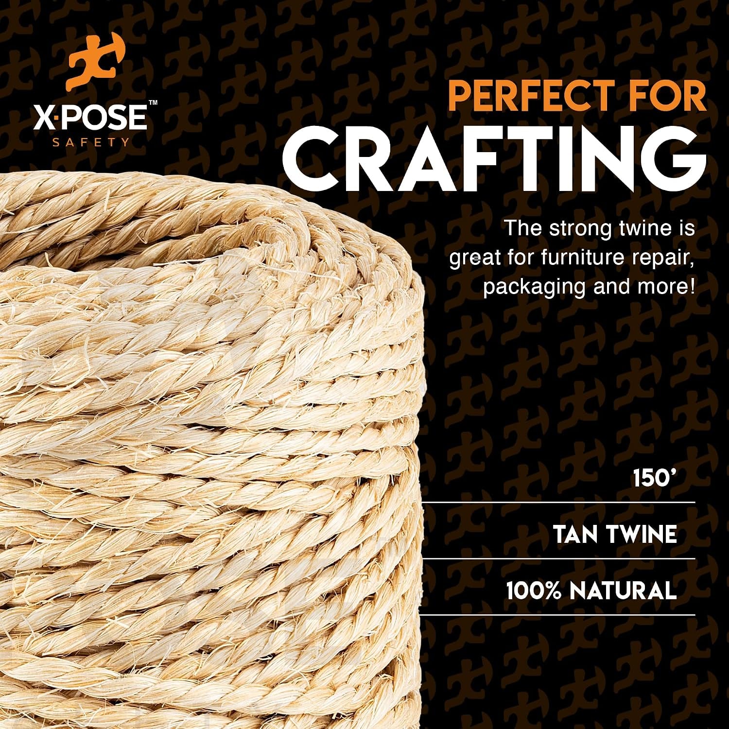 sisal-twine-2-ply-thin-natural-fiber-rope-on-spool-for-cat-scratching-post-cat-tree-replacement-parts-pet-toy-decorative-cordage-pole-wrap-150ft