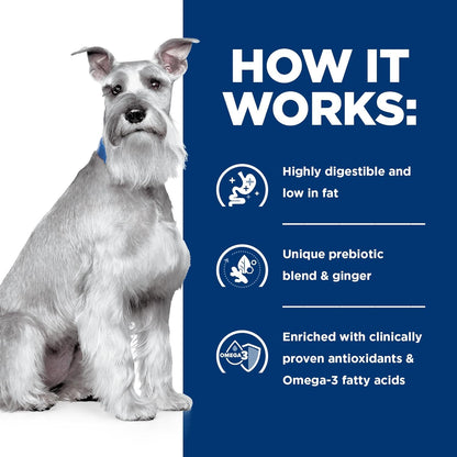 HILL'S PRESCRIPTION DIET I/D Low Fat Digestive Care Wet Dog Food | #1 Veterinarian Recommended, Chicken Recipe, 13 Oz. Cans, 12-Pack6