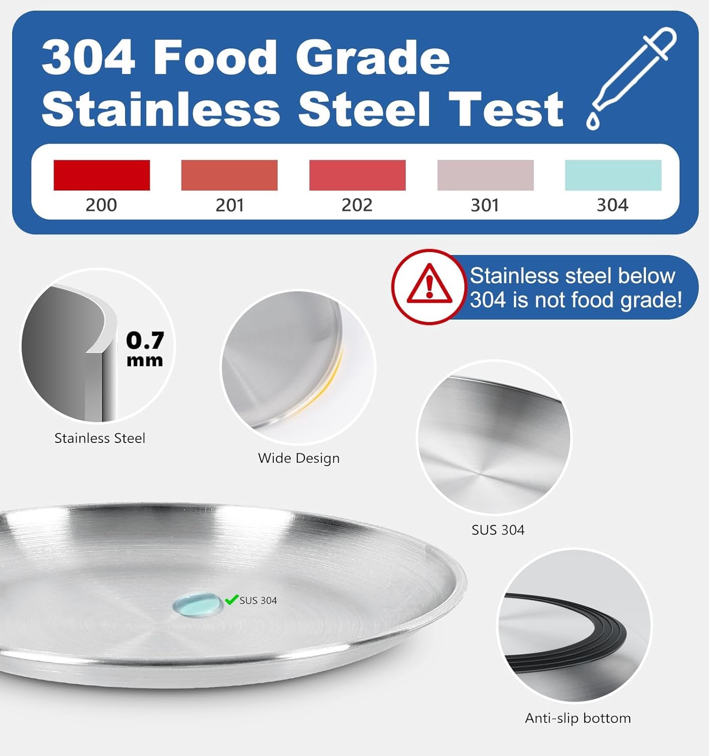 supet-cat-plates-whisker-friendly-non-slip-dish-for-wet-food-shallow-wide-flat-bowls-stainless-steel-metal-for-indoor-cats-kitten-small-dog-13oz-4pcs