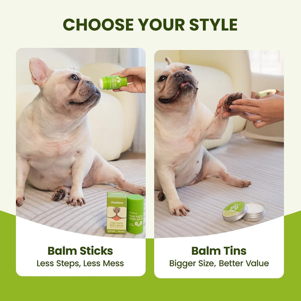 Pawsono Lick-Safe Dog Paw & Nose Balm with Coconut Oil | All-Natural Moisturizer & Soother for Dry, Cracked Pads & Snout, Heat & Cold Pavement Protection, Horse Hoof Care9