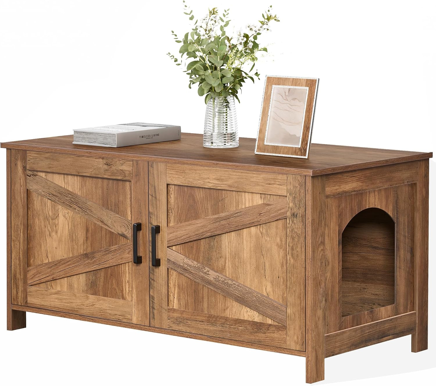homhedy-39-4-l-cat-litter-box-enclosure-with-barn-door-black-wooden-cat-washroom-furniture-cat-house-pet-storage-cabinet-dog-proof-fit-most-of-litter-box-farmhouse-style