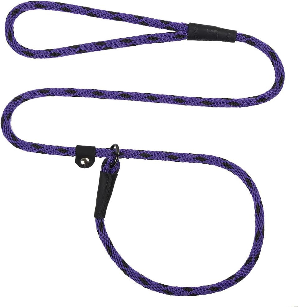 mendota-pet-slip-leash-dog-lead-and-collar-combo-made-in-the-usa-mocha-3-8-in-x-6-ft-for-small-medium-breeds