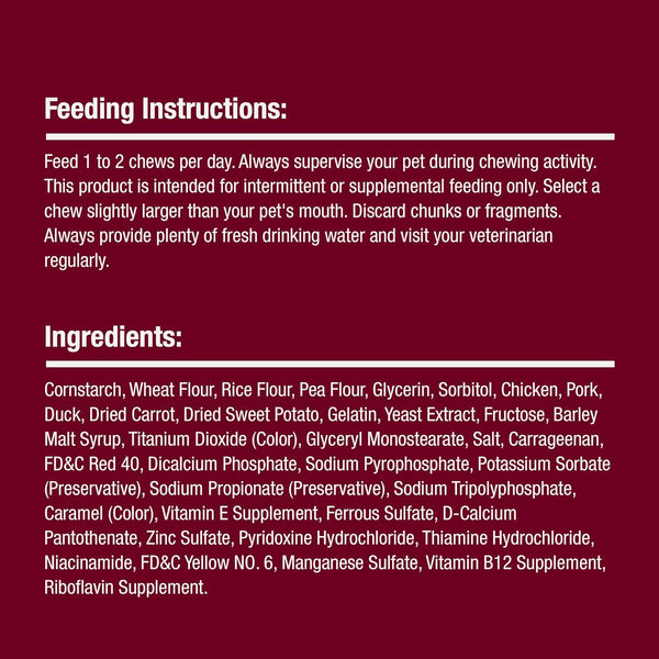 Smartbones Kabobz Rawhide-Free Dog Treat, Chicken, Pork, Duck, 18 Count | Highly Digestible, Vitamin & Mineral Enriched, Supports Dental Health, for Adult Dogs6