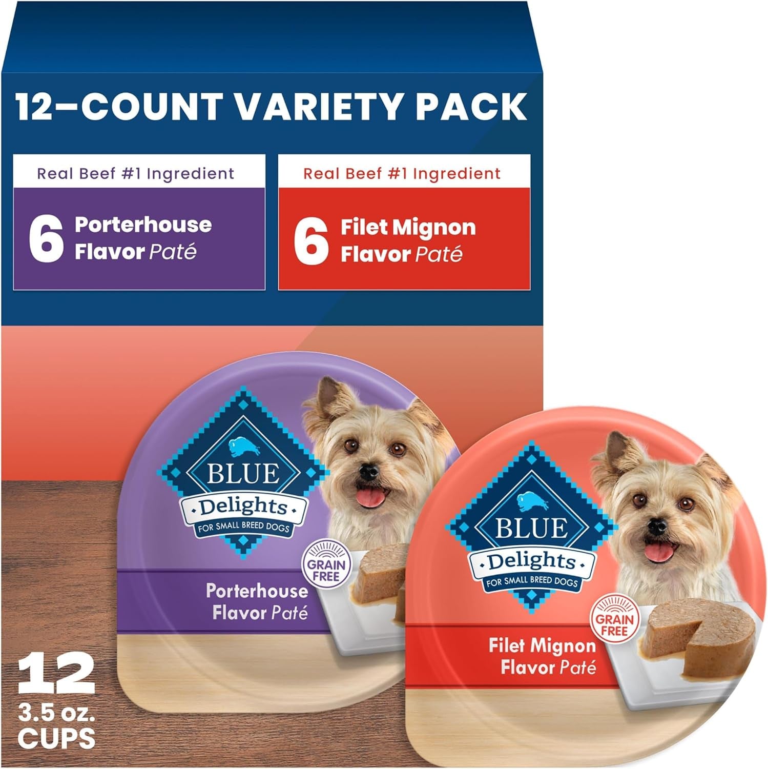 blue-buffalo-delights-variety-pack-natural-grain-free-wet-dog-food-for-small-breed-dogs-top-sirloin-flavor-pate-and-grilled-chicken-flavor-pate-with-natural-ingredients-3-5-oz-each-12-cups