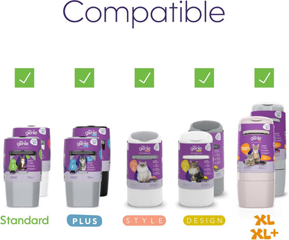 Litter Genie Refill Bags | Standard 4-Pack, 56 Total Ft | up to 8 Months of Supply | Ultimate Odor Control Cat Litter Bags5