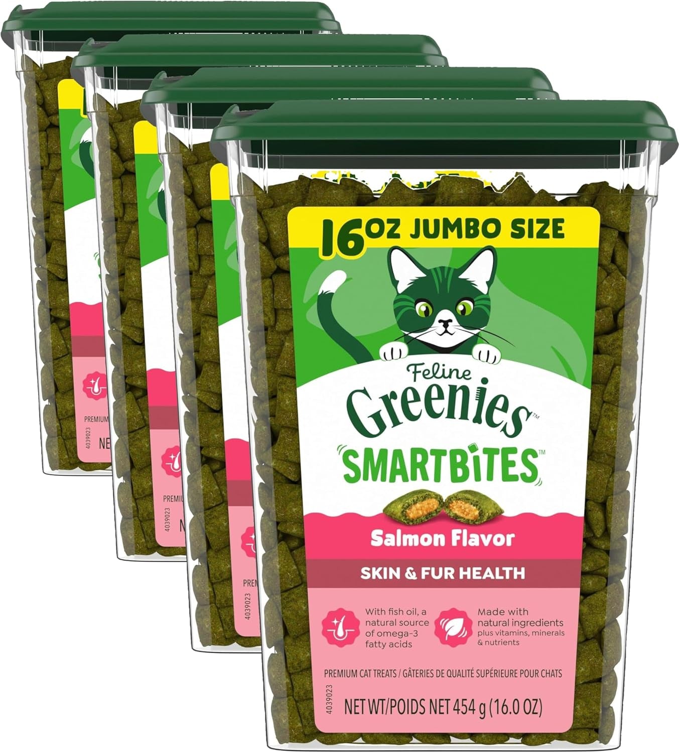 greenies-feline-smartbites-skin-fur-health-cat-treats-salmon-4-6-oz-fish-oil-flaxseed-omega-3s-no-artificial-flavors-or-preservatives-under-2-calories-per-treat-crunchy-soft