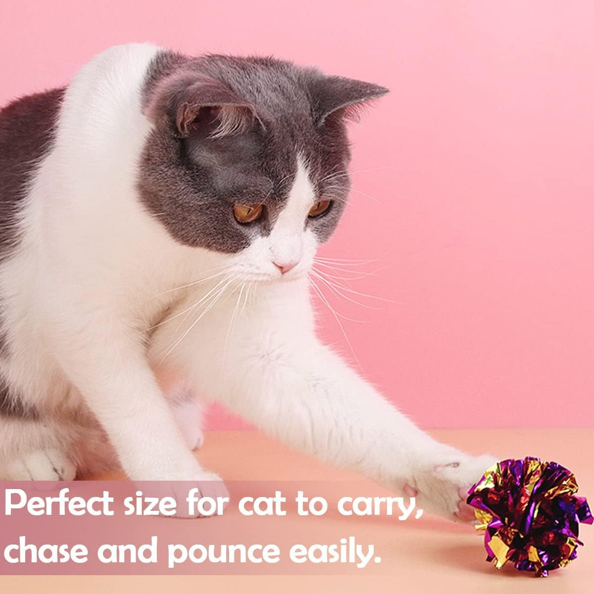 pet-show-20-pcs-cat-crinkle-toy-ball-2-5inch-mylar-cat-pounce-chase-toys-colorful-paper-ball-chase-training-activity-for-cats-kittens