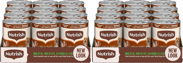 Nutrish Beef Paté Wet Dog Food, 13 Oz. Can, (Pack of 12) (Rachael Ray)19