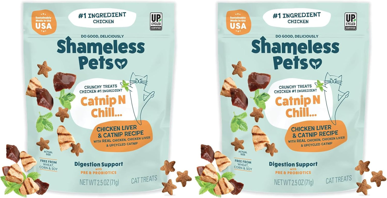 shameless-pets-crunchy-cat-snacks-treats-healthy-cat-treats-for-indoor-cats-kittens-with-catnip-real-chicken-digestive-support-catnip-n-chill-2-5-oz