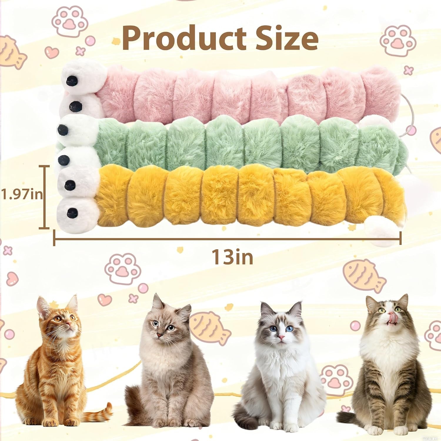 cat-toys-pillows-3-pack-13-cat-kicker-toys-with-catnip-inside-durable-interactive-cat-toys-for-indoor-cats-soft-kick-sticks-for-exercise-play