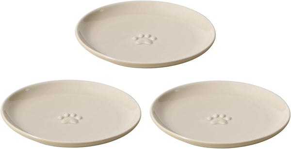 Havniva Elevated Cat Bowls, Cat Food and Water Bowl Set, Ceramic Cat Bowl | Raised Cat Food Bowls, Whisker Friendly, 5.6” Shallow Cat Dishes + 6” Wide Cat Plates, Non-Slip Wood Stand, Two Heights9