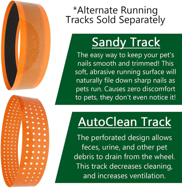 Silent Runner 12" Regular | Wheel + Cage Attachment | Sugar Gliders, Hamsters, Rats6