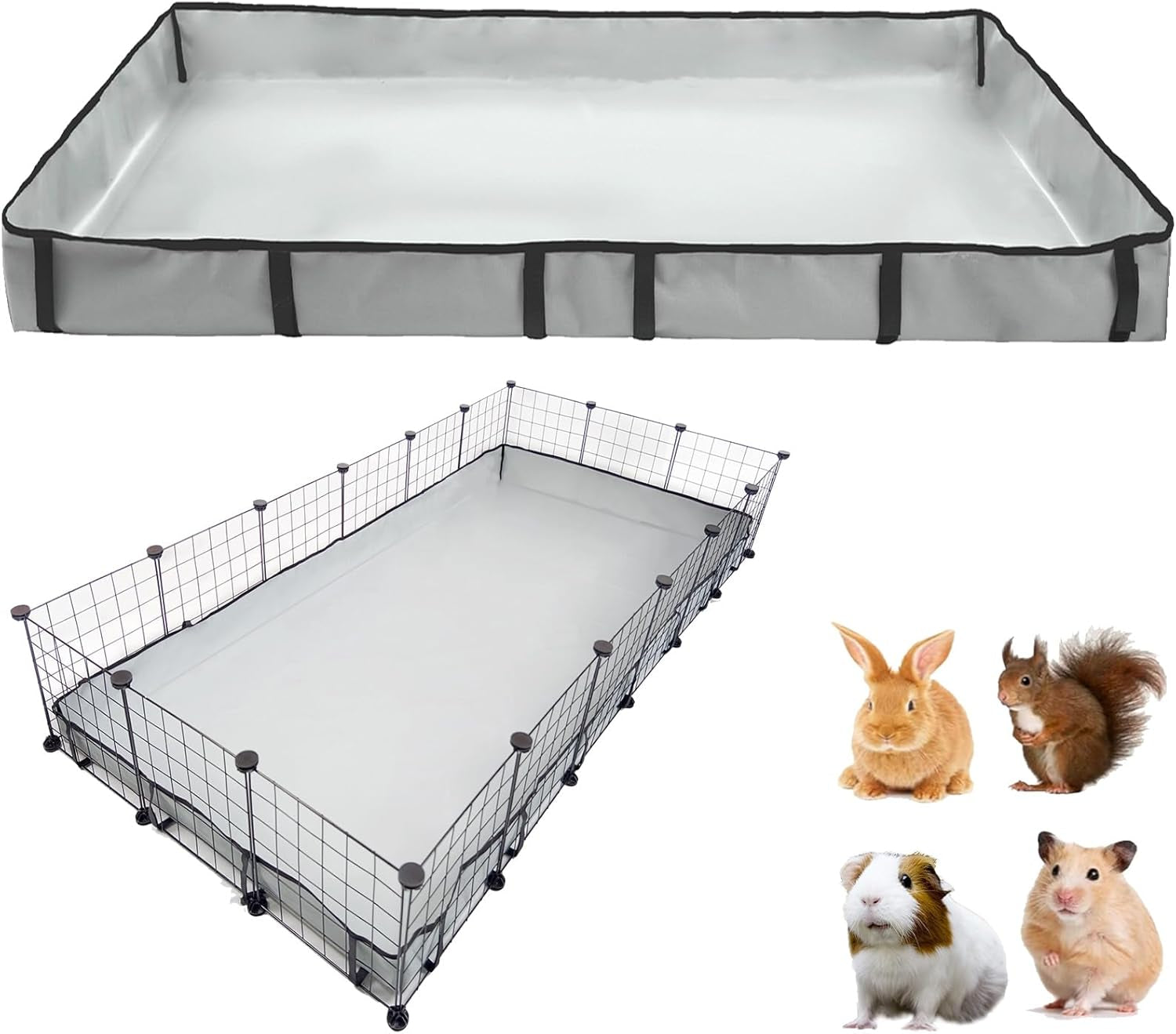 dzwlkj-guinea-pig-cage-liner-tarp-bottom-waterproof-and-washable-available-in-22-sizes-base-also-for-rabbits-bunny-chinchesillas-hedgehog-ferrets-and-other-small-animals24x48-inches
