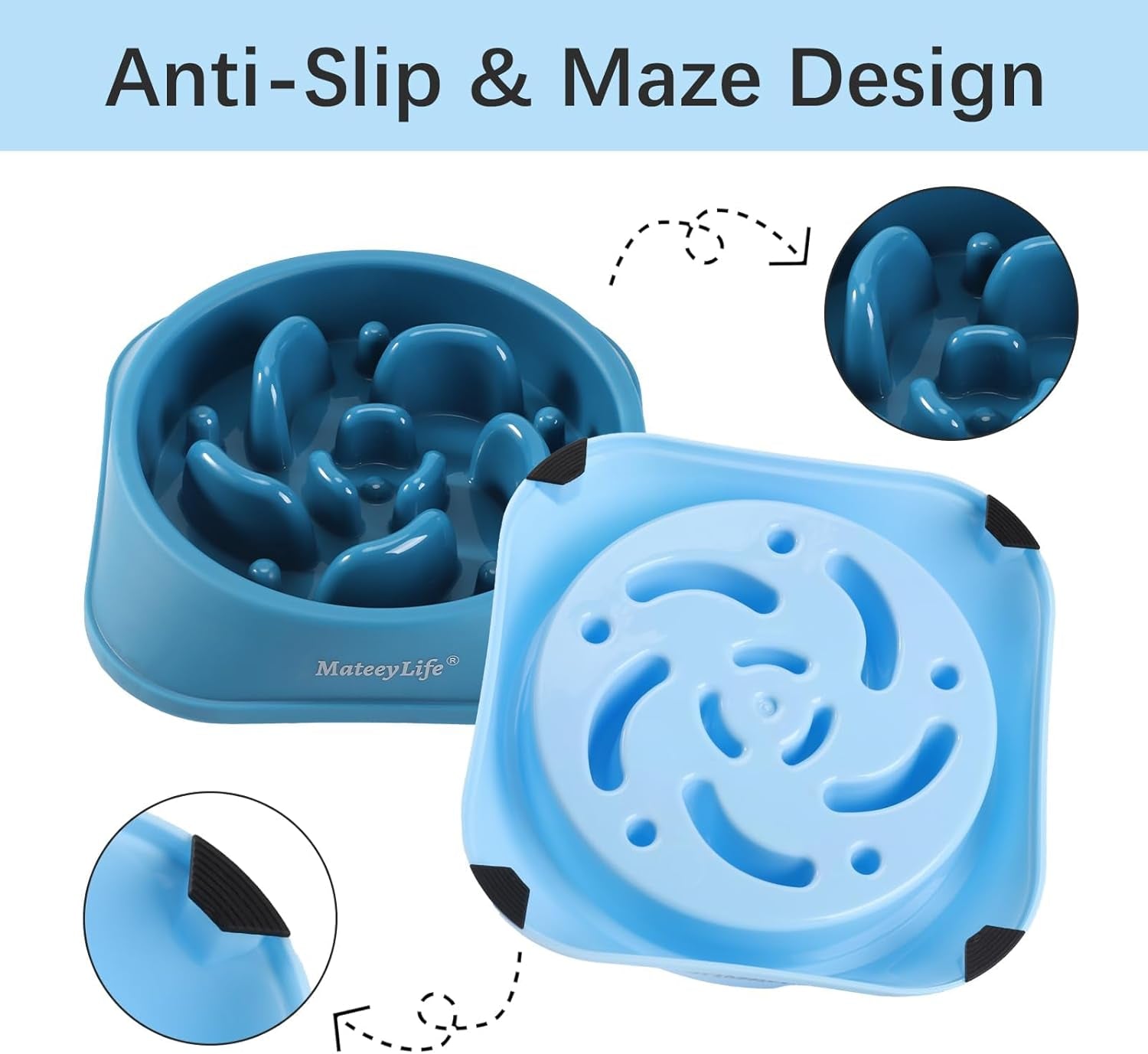 mateeylife-2-pack-slow-feeder-dog-bowls-2-cups-dog-puzzle-feeder-bowl-food-contact-safe-dishwasher-safe-non-slip-base-maze-design-for-fast-eaters-for-dogs-and-cats-daily-mealtimes
