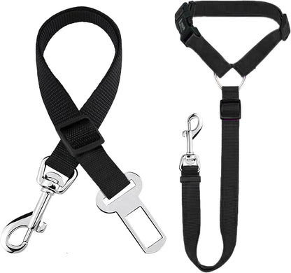 Sungrow Dog Seat Belt for Car, Adjustable Nylon Pet Seatbelt, Supports All Cars, Dog Car Leash Seat Belt, Seatbelt for Dogs, Cats & Ferrets Travel Harness9