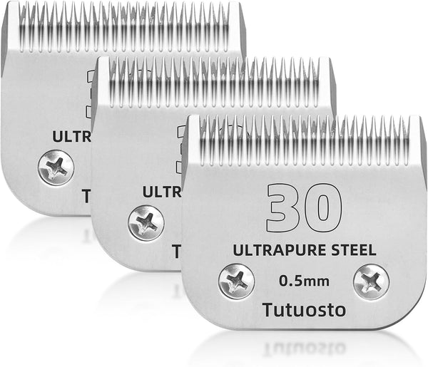 3 Pack 10 Clipper Blade Compatible with Andis, Wahl and Oster Dog Clippers | Detachable Pet Grooming Replacement Blade for Dog Grooming Clippers, Replacement Blades, Compatible Accessory15