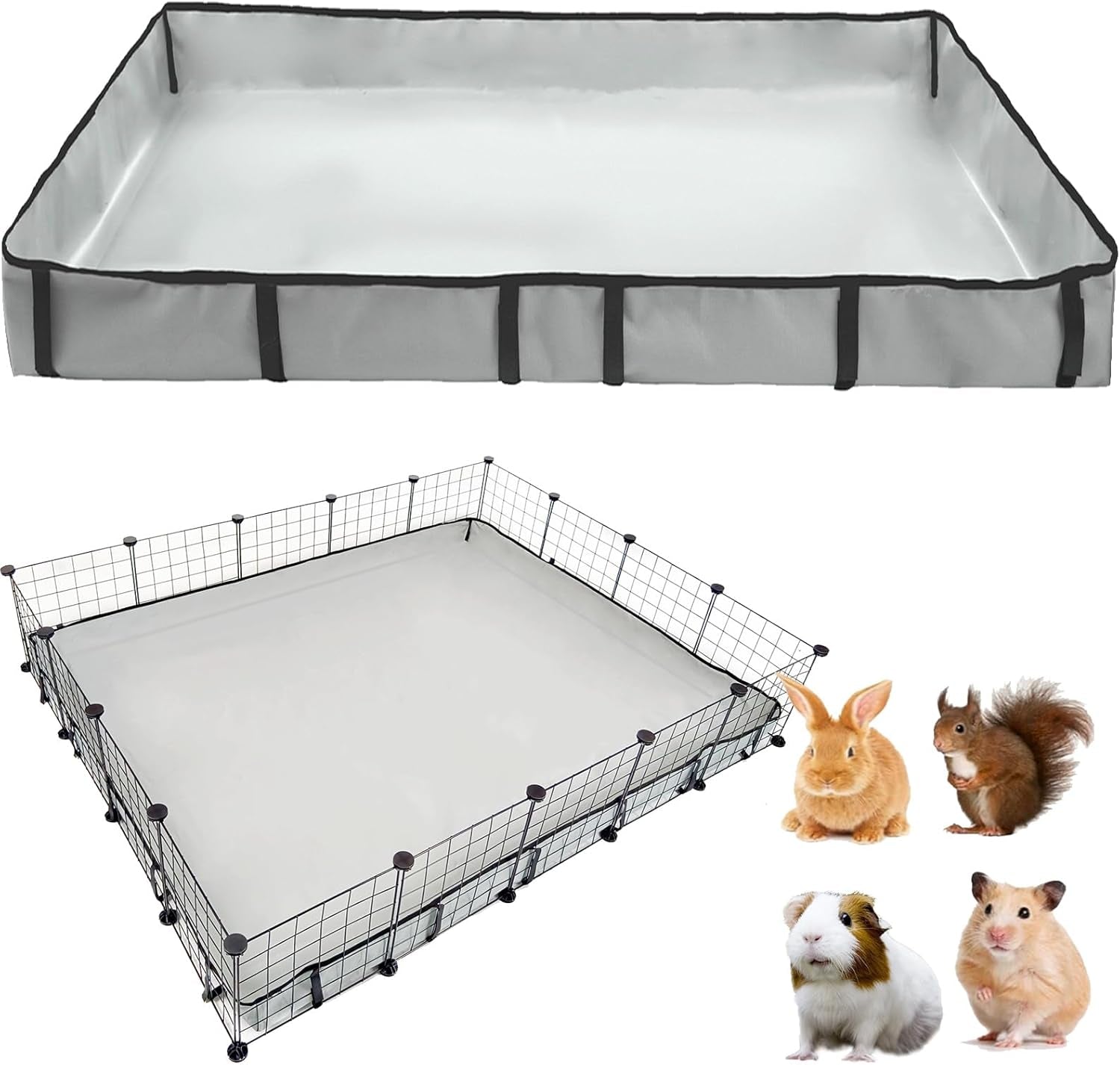 dzwlkj-guinea-pig-cage-liner-tarp-bottom-waterproof-and-washable-available-in-22-sizes-base-also-for-rabbits-bunny-chinchesillas-hedgehog-ferrets-and-other-small-animals24x48-inches