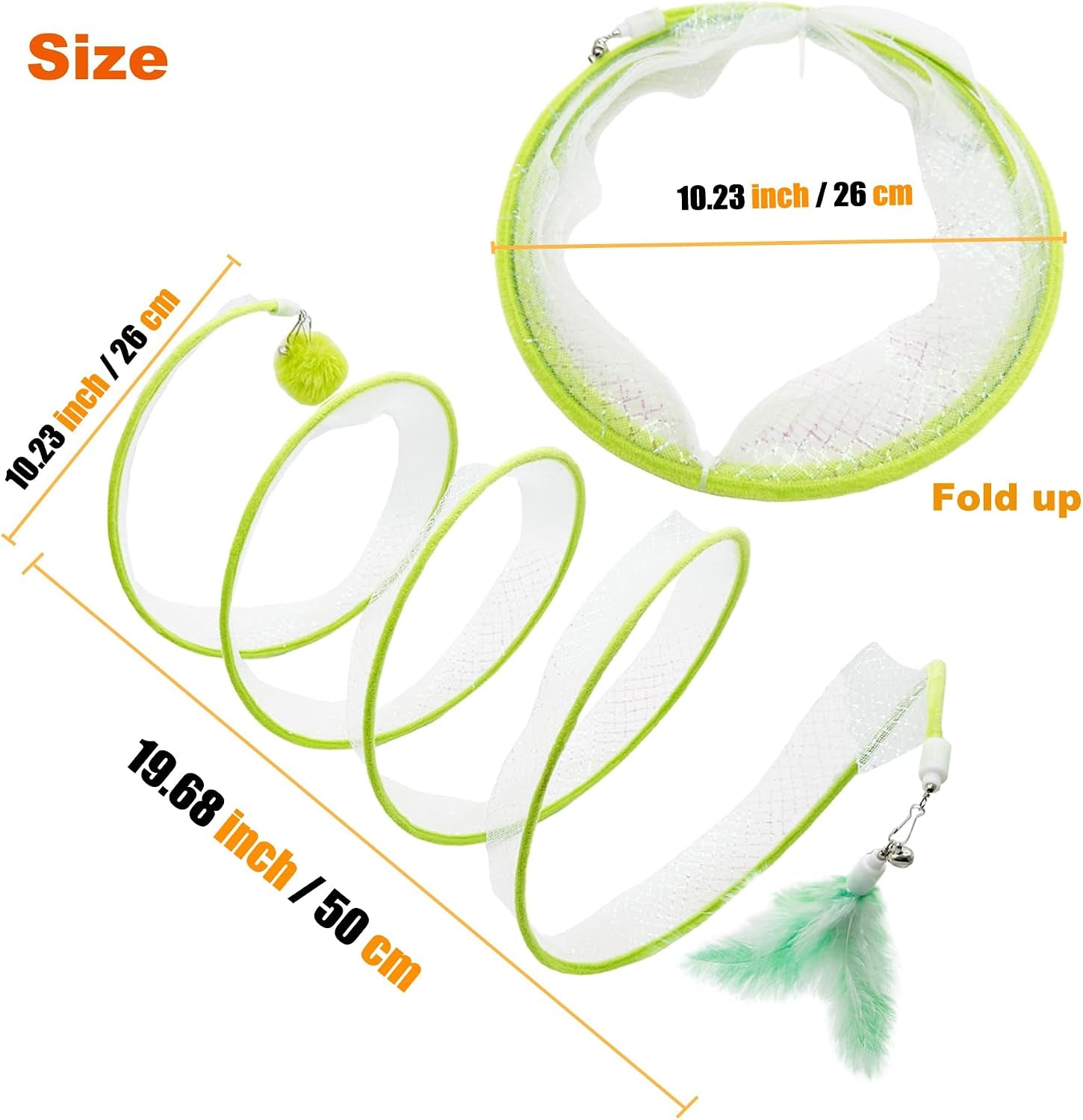 self-play-cat-hunting-spiral-tunnel-toy-folded-cat-spring-tunnel-toys-for-indoor-cats-green
